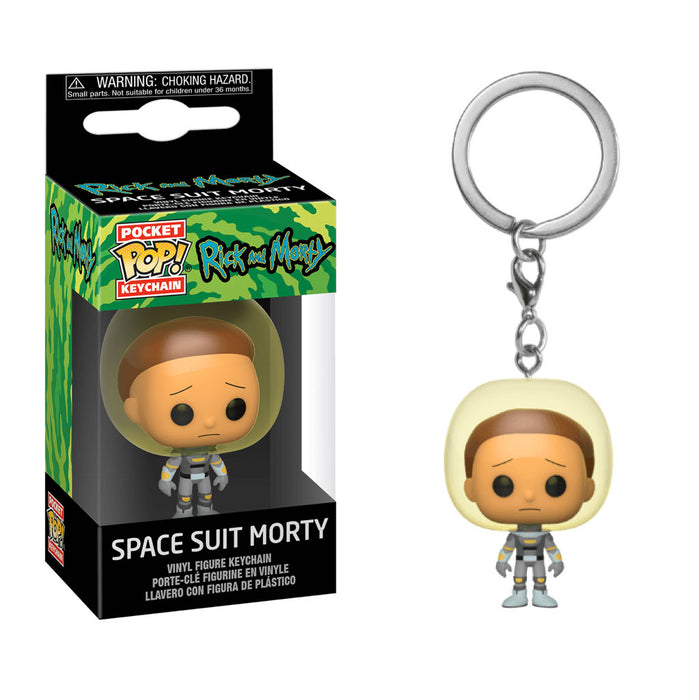 Rick and Morty Pocket Pop! Keychain Space Suit Morty - Fugitive Toys