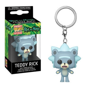 Rick and Morty Pocket Pop! Keychain Teddy Rick - Fugitive Toys