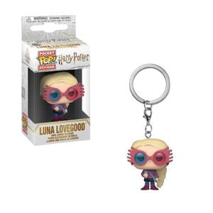 Harry Potter Pocket Pop! Keychain Luna Lovegood w/ Glasses - Fugitive Toys