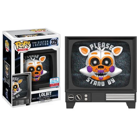 Five Nights at Freddy's Pop! Vinyl Lolbit [Sister Location] [NYCC 2017 Exclusive] [229] - Fugitive Toys
