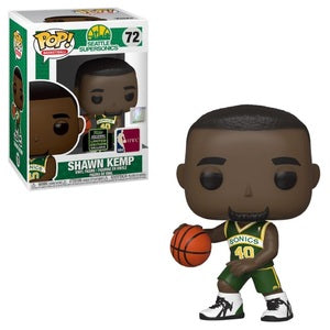 NBA Pop! Vinyl Figure Shawn Kemp [Seattle Supersonics] [ECCC Shared Sticker] [72] - Fugitive Toys