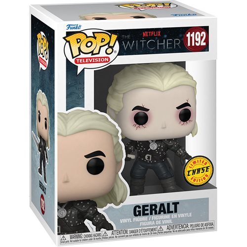 The Witcher Pop! Vinyl Figure Geralt (Chase) [1192] - Fugitive Toys