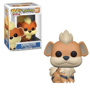 Pokemon Pop! Vinyl Figure Growlithe [597] - Fugitive Toys