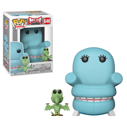 Pee-wee's Playhouse Pop! Vinyl Figure Chairry with Pterri [646] - Fugitive Toys