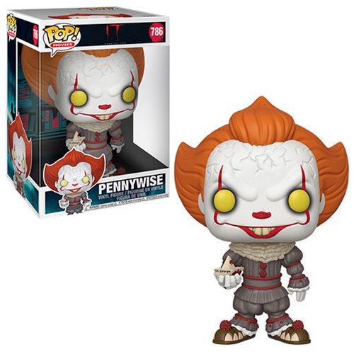 It: Chapter 2 Pop! Vinyl Figure Pennywise with Boat [10-Inch] [786] - Fugitive Toys