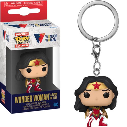 Wonder Woman 80th Anniversary Pocket Pop! Keychain A Twist of Fate - Fugitive Toys