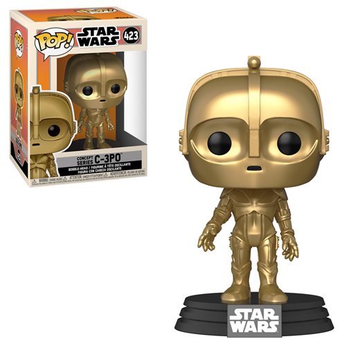 Star Wars Pop! Vinyl Figure Concept Series C-3PO [423] - Fugitive Toys