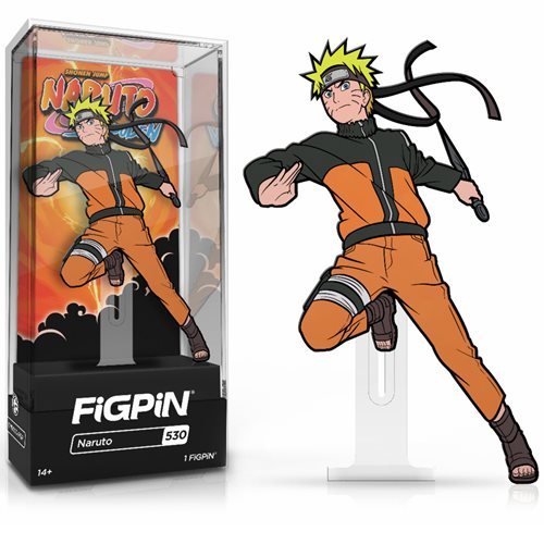 Naruto Shippuden: FiGPiN Enamel Pin Naruto (Action Pose) [530] - Fugitive Toys