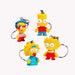 Kidrobot The Simpsons Keychains Series: (1 Blind Box) - Fugitive Toys