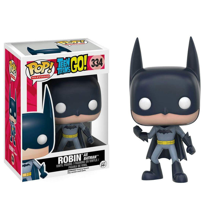 Teen Titans Go! Pop! Vinyl Figure Robin as Batman [Exclusive] - Fugitive Toys