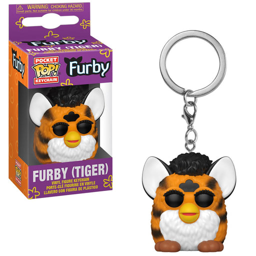 Retro Toys Pocket Pop! Keychain Furby (Tiger) - Fugitive Toys