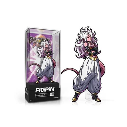 Dragon Ball FighterZ: FiGPiN Enamel Pin Android 21 [208] - Fugitive Toys