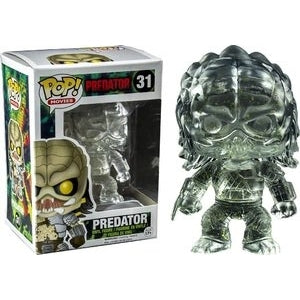 Predator Pop! Vinyl Figure Fugitive Clear Bloody Predator [31] - Fugitive Toys