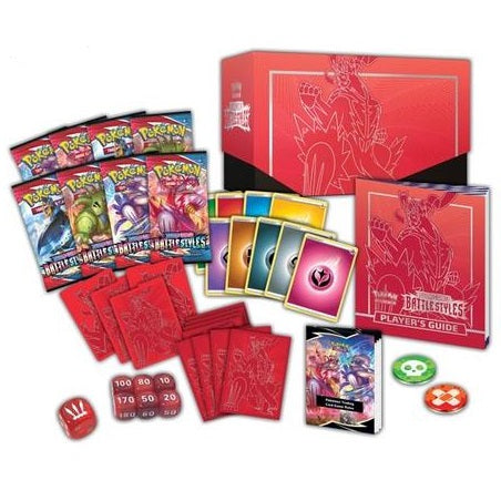 Pokemon TCG Sword & Shield Battle Styles Elite Trainer Box (Red) Pokemon TCG Sword & Shield Battle Styles Elite Trainer Box (Red)