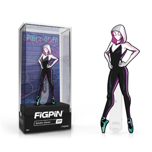 Into the Spider-Verse: FiGPiN Enamel Pin Spider-Gwen [317] - Fugitive Toys