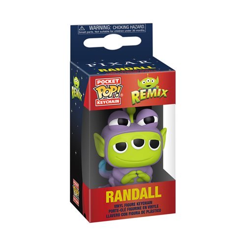 Disney Pixar Pocket Pop! Keychain Alien Remix Randall - Fugitive Toys