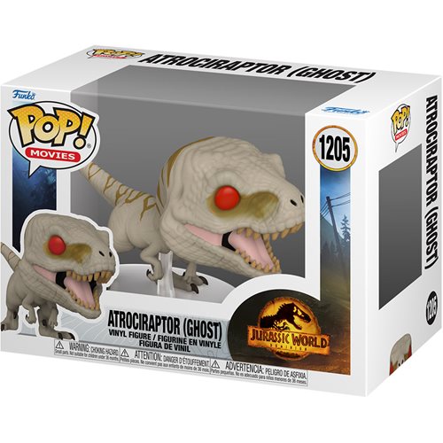 Jurassic World Dominion Pop! Vinyl Figure Atrociraptor (Ghost) [1205] - Fugitive Toys