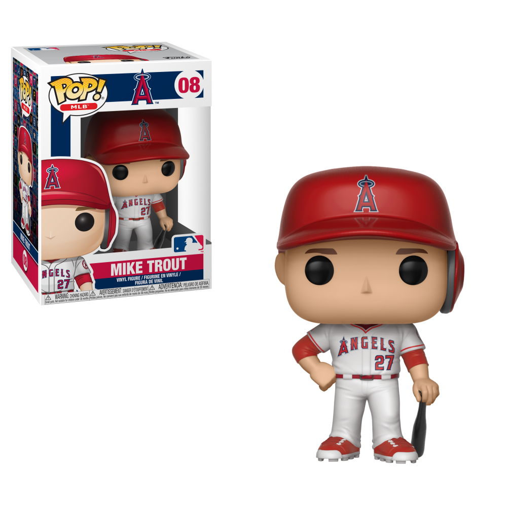 MLB Pop! Vinyl Figure Mike Trout [Anaheim Angels] [08] - Fugitive Toys