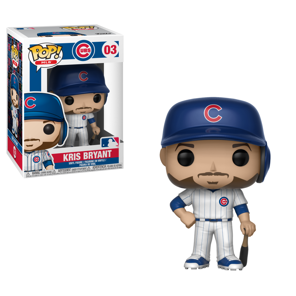 MLB Pop! Vinyl Figure Kris Bryant [Chicago Cubs] [03] - Fugitive Toys