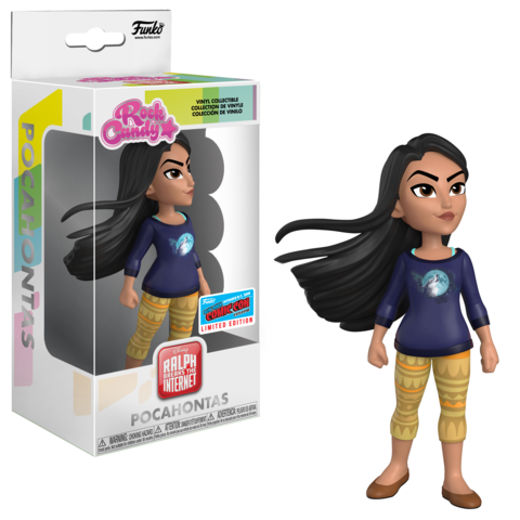 Rock Candy Disney Comfy Princesses - Pocahontas [NYCC 2018 Exclusive] - Fugitive Toys