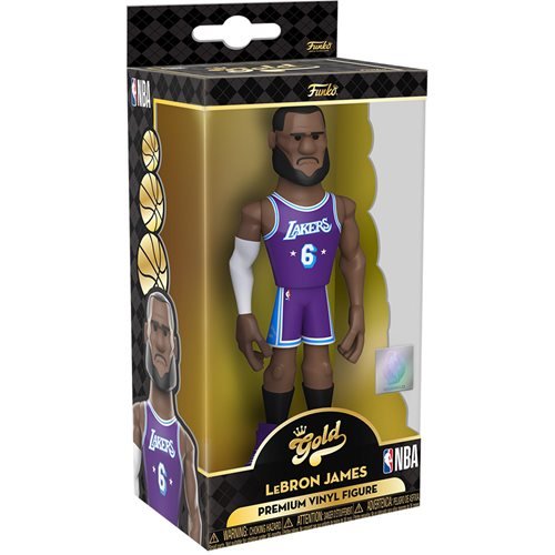 Funko Vinyl Gold 5 NBA: Lakers - LeBron James (City)