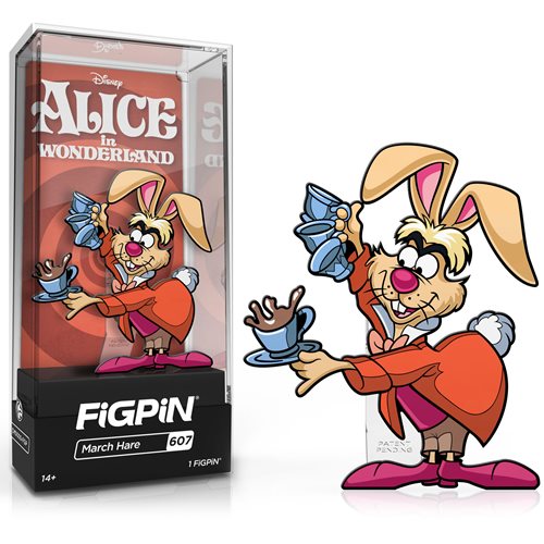 Disney Alice in Wonderland: FiGPiN Enamel Pin March Hare [607] - Fugitive Toys
