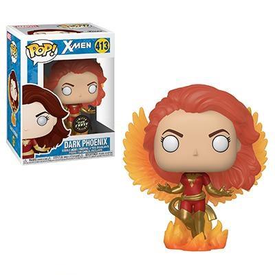 X-Men Pop! Vinyl Figure Dark Phoenix (Flame Wings) (Glow in the Dark) (Chase) [413] - Fugitive Toys