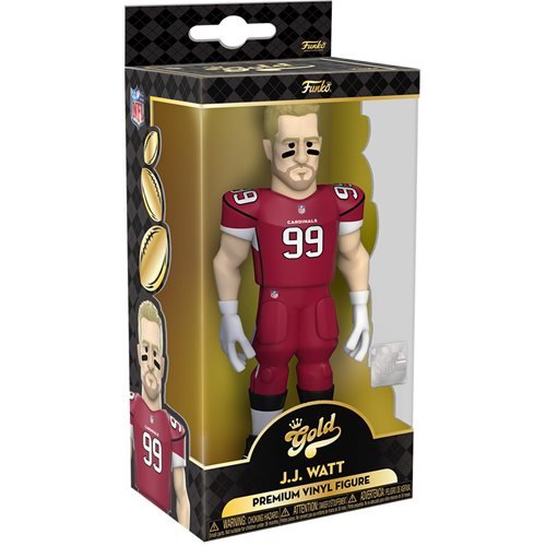 Funko Vinyl Gold Premium Figure: NFL Cardinals JJ Watt (Home Uniform) - Fugitive Toys