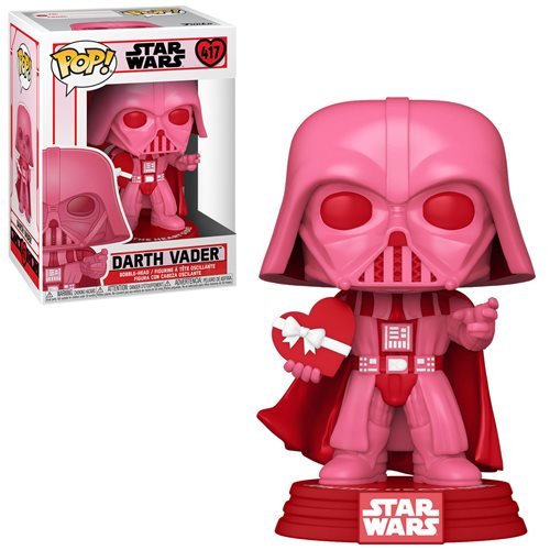 Star Wars Valentines Pop! Vinyl Figure Darth Vader with Heart [417] - Fugitive Toys