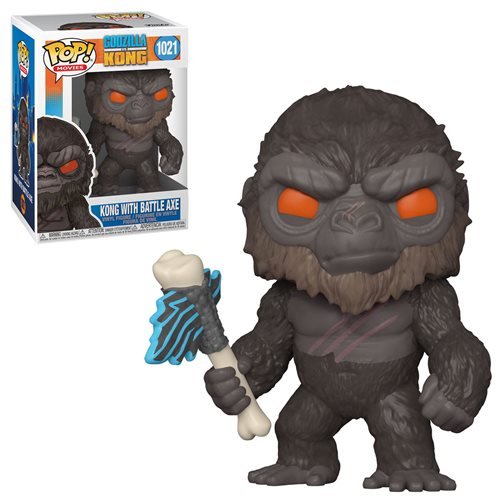Godzilla vs. Kong Pop! Vinyl Figure Kong with Battle Axe [1021] - Fugitive Toys