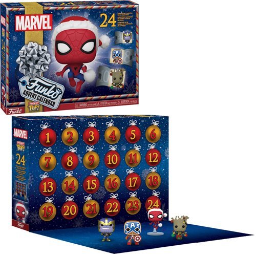donor Styrke Hurtig Marvel Holiday 2022 Pocket Pop 24 Day Advent Calendar — Fugitive Toys