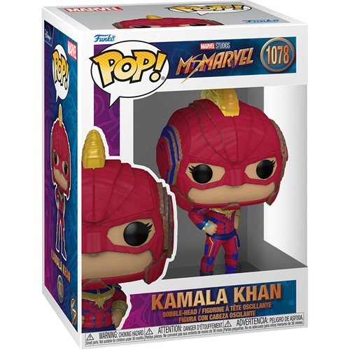 Marvel Studios Ms. Marvel Pop! Vinyl Figure Kamala Khan [1078] - Fugitive Toys