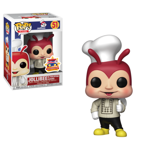 Ad Icons Pop! Vinyl Figure Jollibee in Philippine Barong [Jollibee] [51] - Fugitive Toys