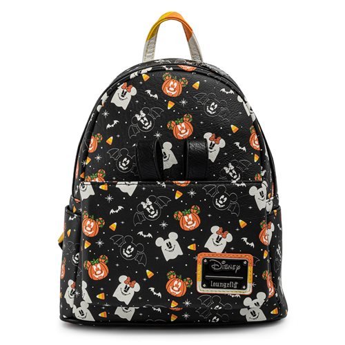 Loungefly x Disney Mickey and Minnie Mouse Spooky Mini Backpack and Headband Set - Fugitive Toys
