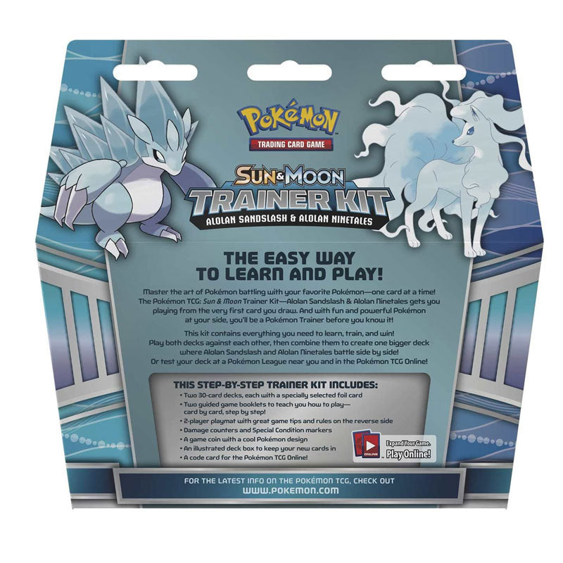Pokemon Trading Card Game Sun & Moon Trainer Kit Alolan Sandslash & Alolan Ninetales Pokemon Trading Card Game Sun & Moon Trainer Kit Alolan Sandslash & Alolan Ninetales
