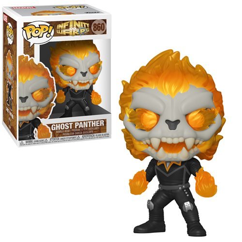 Marvel Infinity Warps Pop! Vinyl Figure Ghost Panther [860] - Fugitive Toys