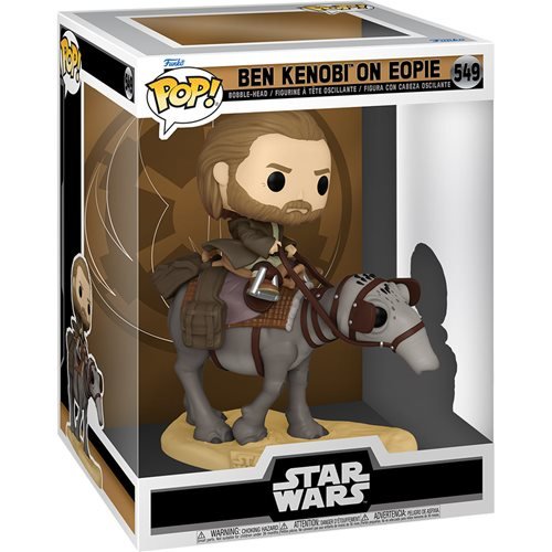 Star Wars Pop! Deluxe Vinyl Figure Obi-Wan Kenobi (Ben Kenobi) on Eopie [549] - Fugitive Toys