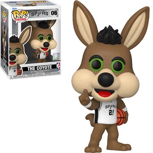 NBA Mascots Pop! Vinyl Figure The Coyote (San Antonio) [06] - Fugitive Toys
