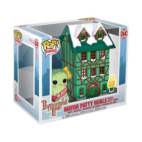 Town Pop! Vinyl Figure Mayor Patty Noble with City Hall [04] - Fugitive Toys