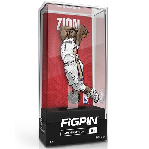 NBA New Orleans Pelicans FiGPiN Enamel Pin Zion Williamson [S5] - Fugitive Toys