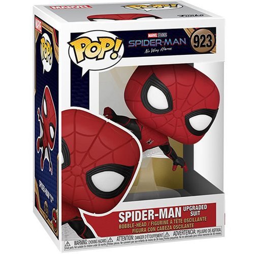 Spider-Man No Way Home Pop! Vinyl Figure Spider-Man Upgraded Suit [923] - Fugitive Toys