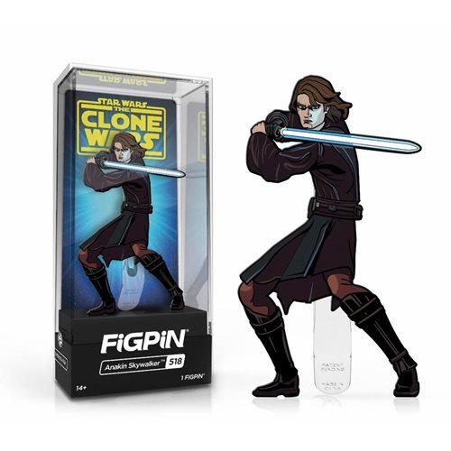 Star Wars The Clone Wars: FiGPiN Enamel Pin Anakin Skywalker [518] - Fugitive Toys