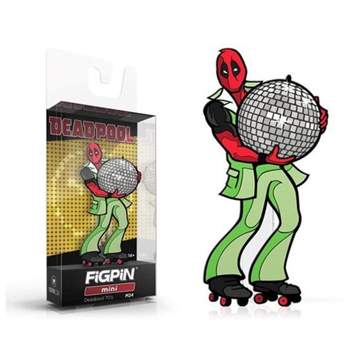Deadpool: FiGPiN Mini Enamel Pin Deadpool 70s [M24] - Fugitive Toys