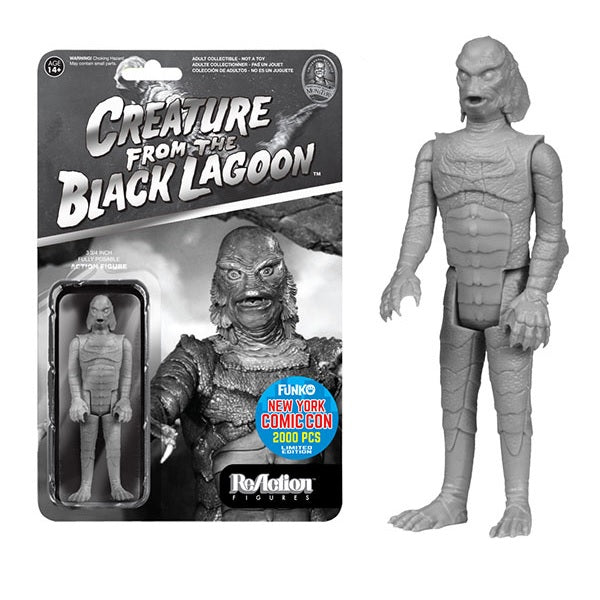 Creature from the Black Lagoon ReAction Figure: Black & White Creature [NYCC 2015 Exclusive] - Fugitive Toys