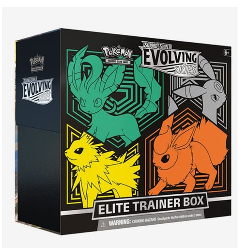 Pokemon TCG Evolving Skies Elite Trainer Box [Flareon/Jolteon/Umbreon/Leafeon] - Fugitive Toys