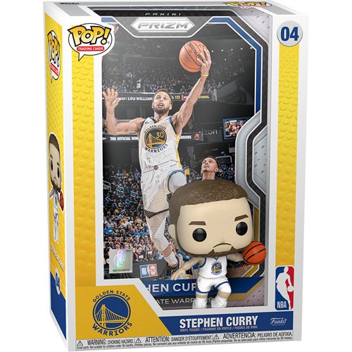 NBA Trading Cards Pop! Vinyl Figure with Case Stephen Curry [04] - Fugitive Toys