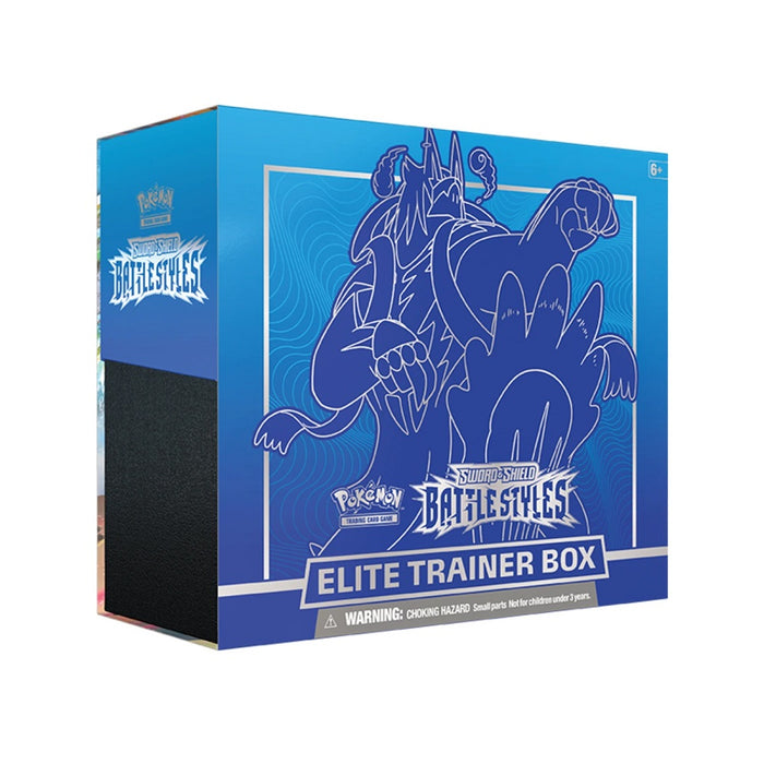 Pokemon Trading Card Game Sword & Shield Battle Styles Elite Trainer Box (Blue) - Fugitive Toys
