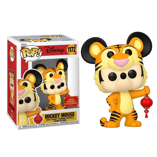 Disney Lunar New Year Pop! Vinyl Pride Year of the Tiger Mickey Mouse [1172] - Fugitive Toys