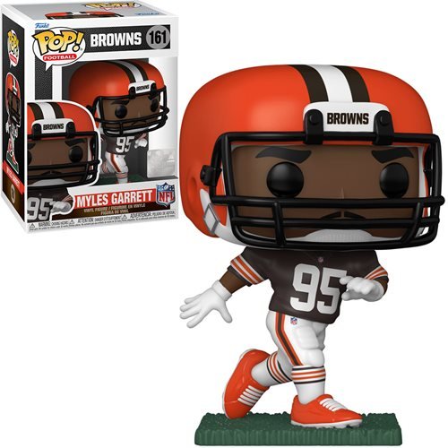 NFL Pop! Vinyl Figure Myles Garrett Home Uniform (Cleveland Browns) [161] - Fugitive Toys