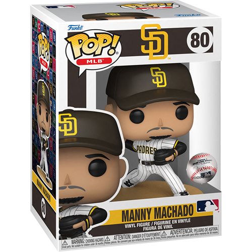 MLB Pop! Vinyl Figure Manny Machado (Home Jersey) [Padres] [80] - Fugitive Toys